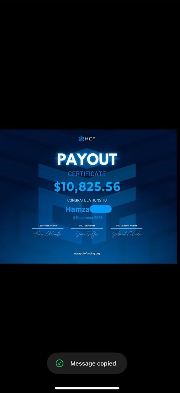verified trading result